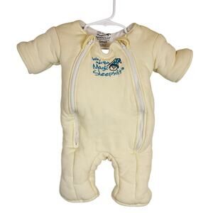Baby Merlin’s Magic Sleepsuit Light Yellow Infant Baby Small - 3-6 Months 12-18l